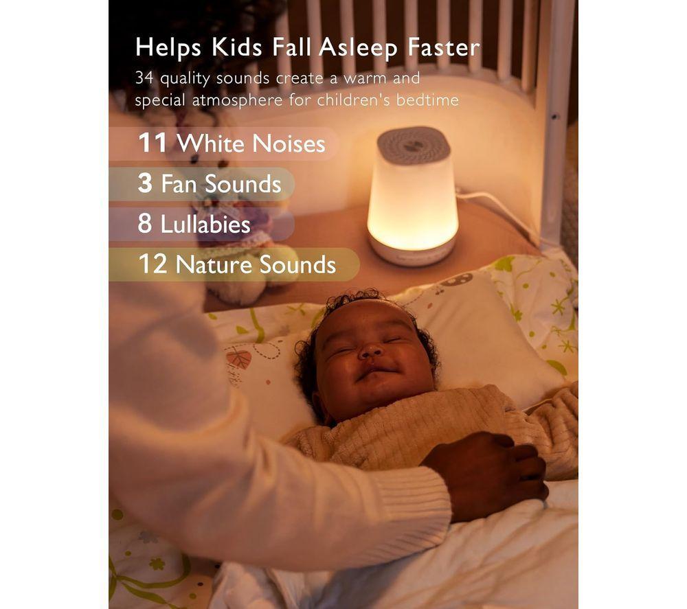 MOMCOZY Smart Baby Sound Machine - White image number 2 of 5