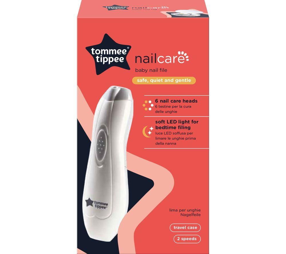 TOMMEE TIPPEE Baby & Toddler Electric Nail File - White image number 2 of 2