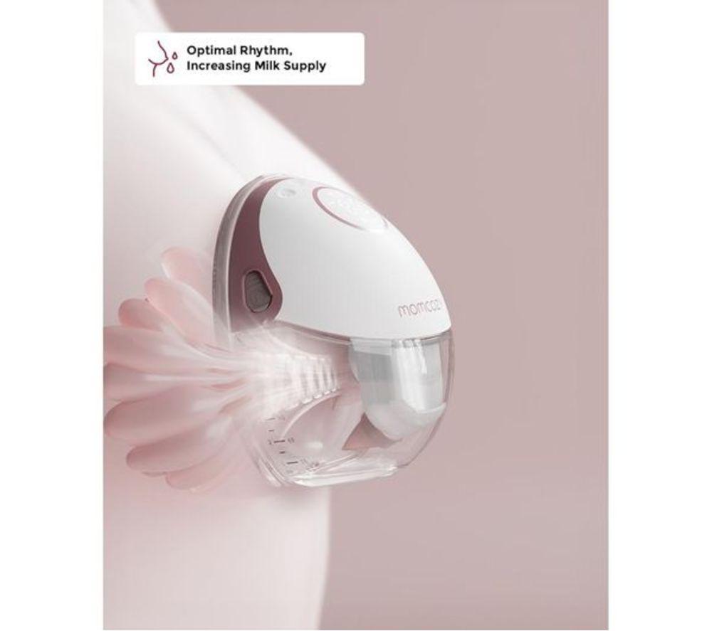 MOMCOZY BP319-IR00BA-A M6 Mobile Style Double Breast Pump - Pink image number 4 of 6