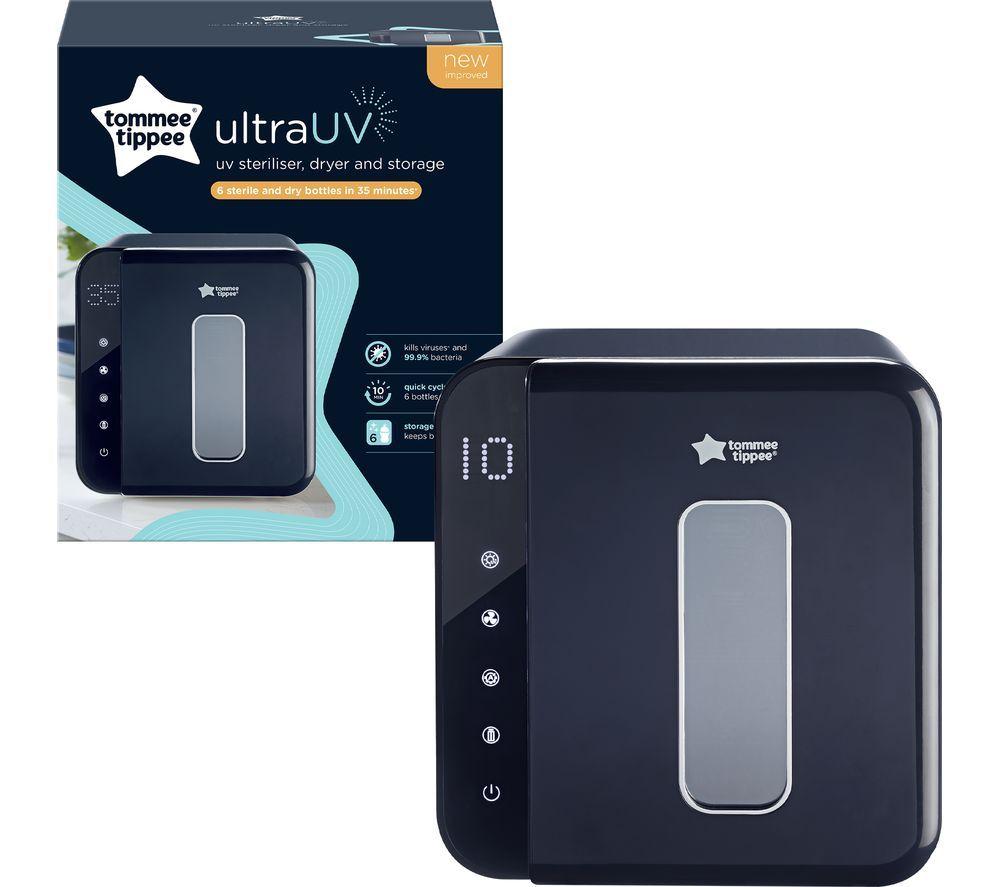 TOMMEE TIPPEE Ultra UV Steriliser, Dryer & Storage - Slate image number 2 of 3
