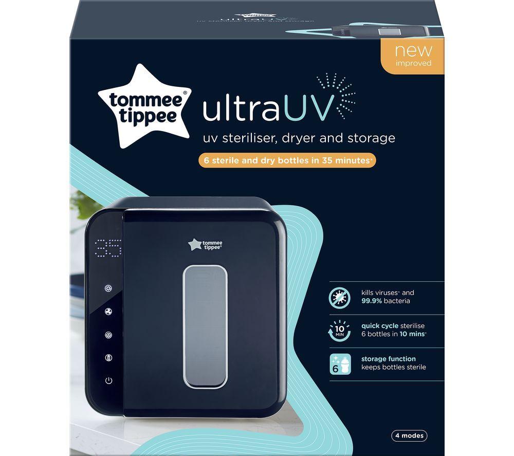TOMMEE TIPPEE Ultra UV Steriliser, Dryer & Storage - Slate image number 3 of 3