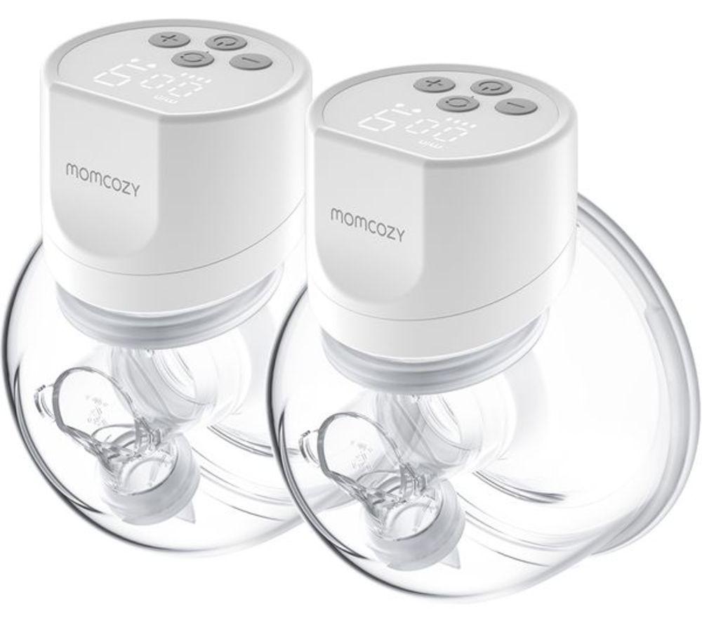 MOMCOZY S12 Pro Double Electric Wearable Breast Pump - White image number 16 of 16