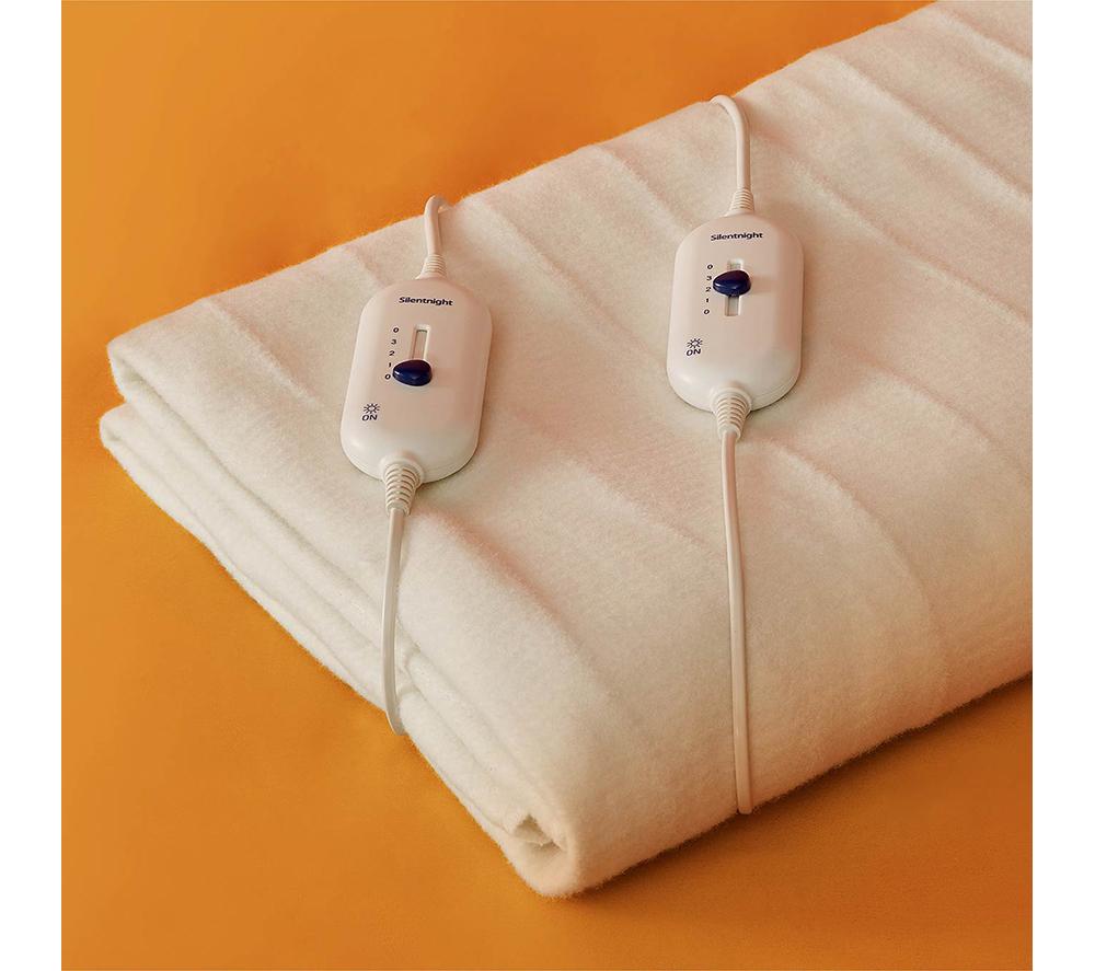 SILENTNIGHT Yours & Mine Dual Control Electric Blanket - King