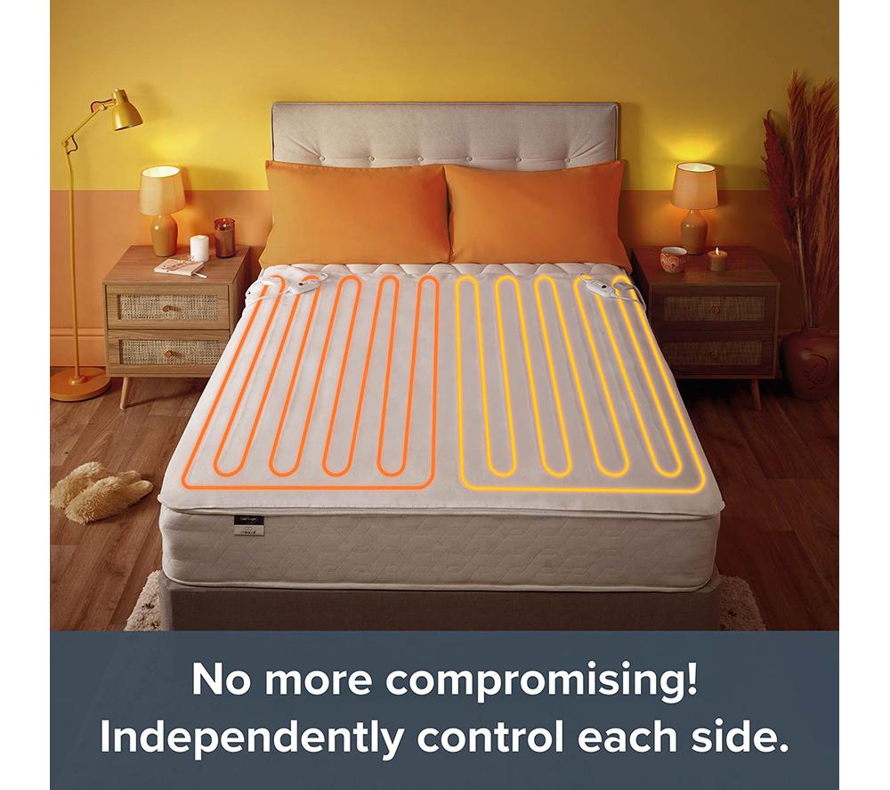 SILENTNIGHT Yours & Mine Dual Control Electric Blanket - Super King image number 6 of 7