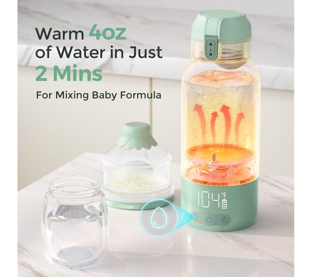 MOMCOZY MW005-GE11BA-A Baby Bottle Warmer - Green image number 3 of 6