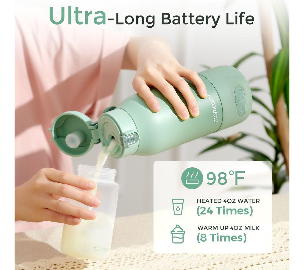 MOMCOZY MW005-GE11BA-A Baby Bottle Warmer - Green image number 4 of 6