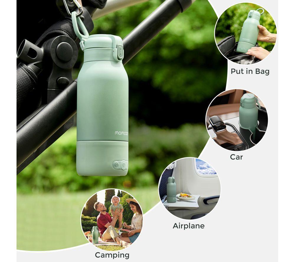 MOMCOZY MW005-GE11BA-A Baby Bottle Warmer - Green image number 5 of 6