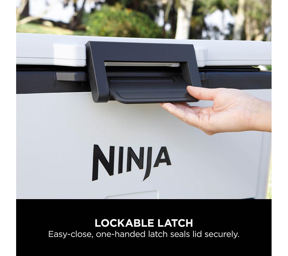 NINJA FB151UKWH FrostVault 47L Hard Cooler with Dry Zone - Cloud White image number 5 of 11
