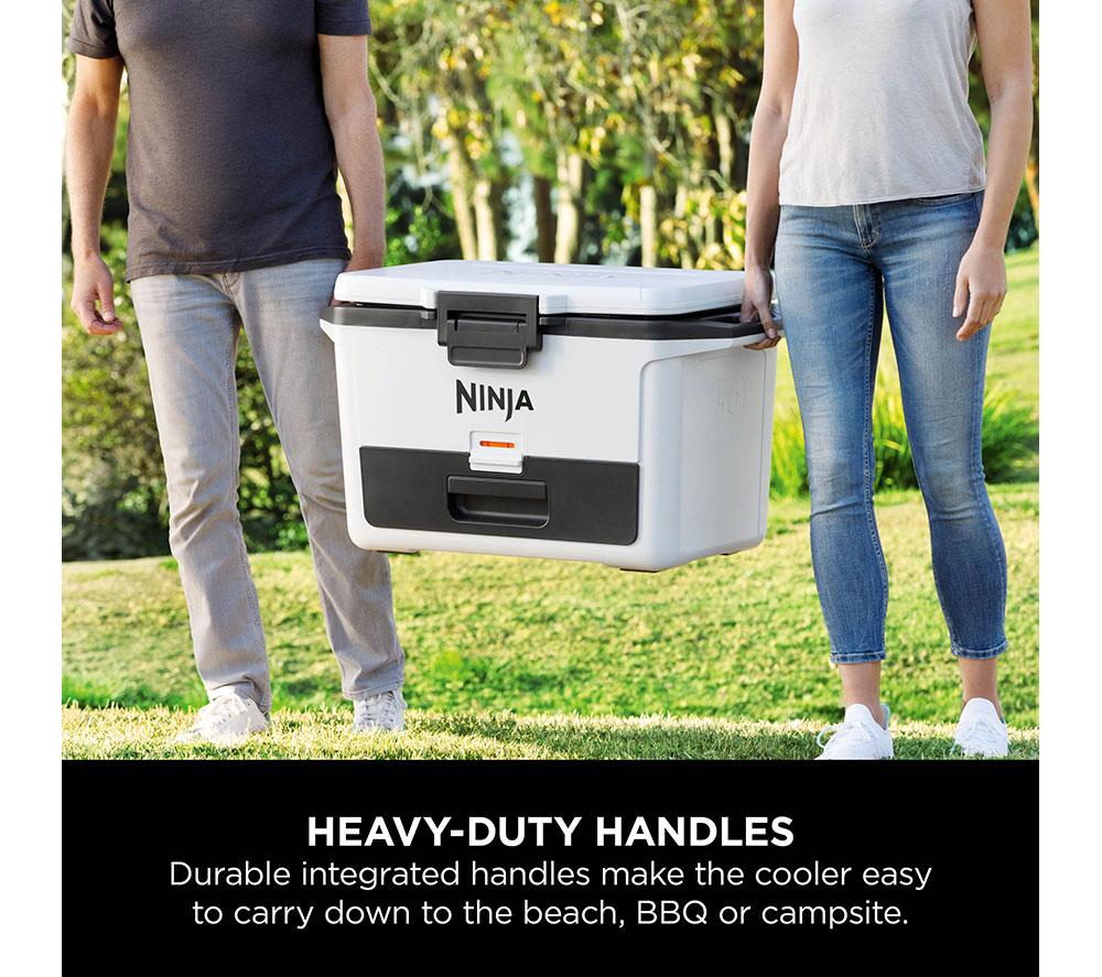 NINJA FB151UKWH FrostVault 47L Hard Cooler with Dry Zone - Cloud White image number 6 of 11