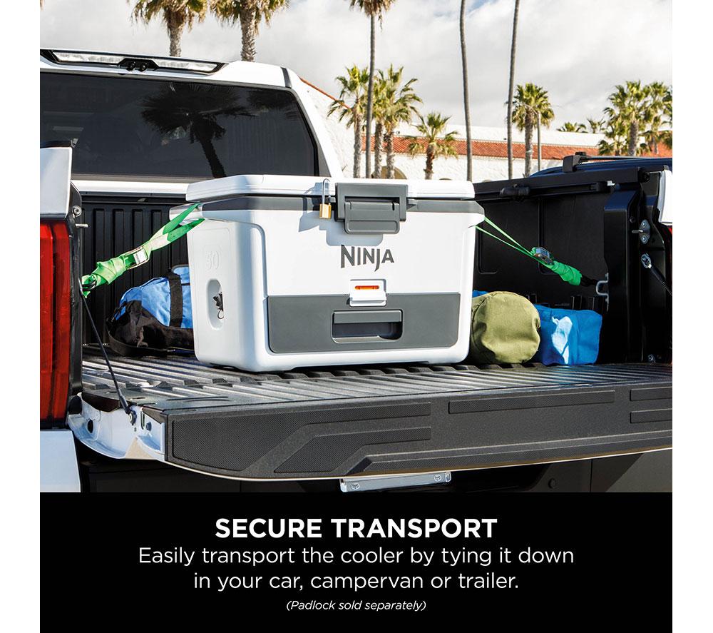 NINJA FB151UKWH FrostVault 47L Hard Cooler with Dry Zone - Cloud White image number 9 of 11