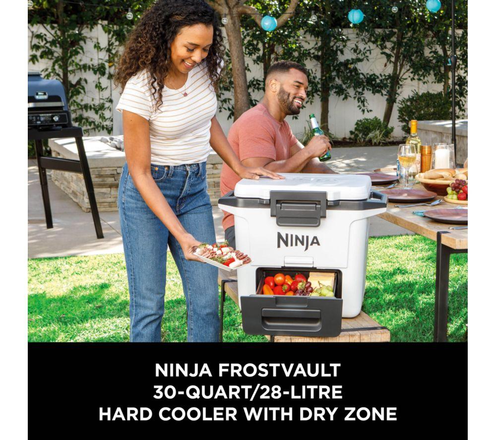 NINJA FB131UKWH FrostVault 28L Hard Cooler with Dry Zone - Cloud White image number 2 of 7