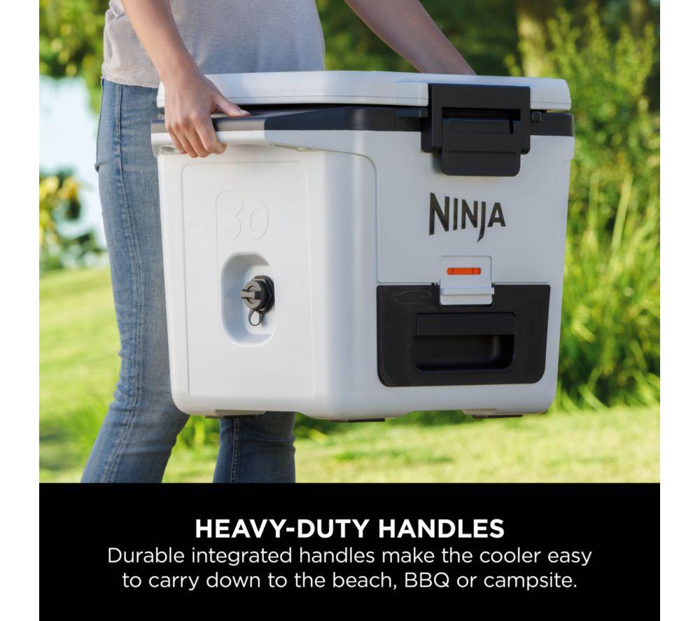 NINJA FB131UKWH FrostVault 28L Hard Cooler with Dry Zone - Cloud White image number 5 of 7