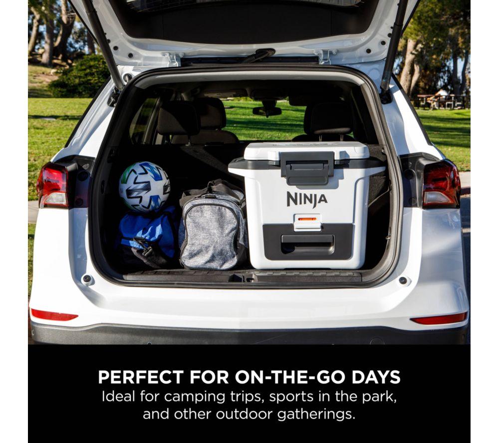 NINJA FB131UKWH FrostVault 28L Hard Cooler with Dry Zone - Cloud White image number 6 of 7