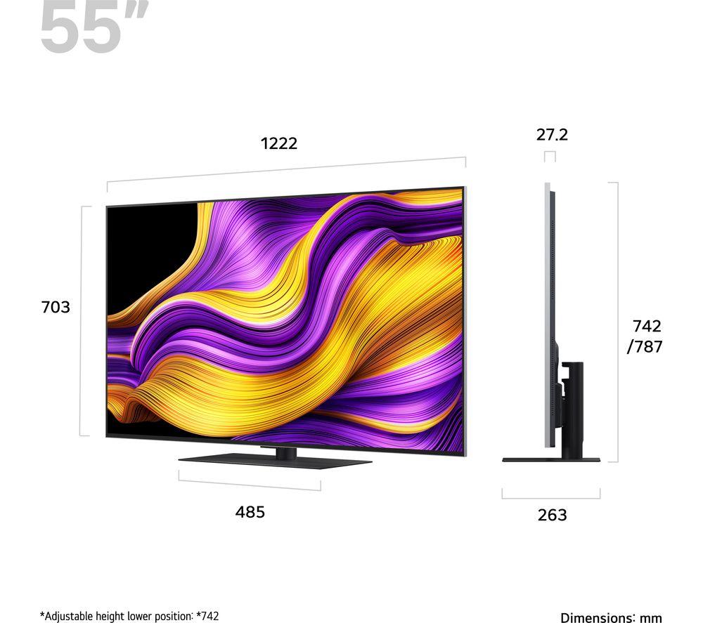 LG G5 55" OLED evo AI 4K HDR Smart TV 2025 (Stand Version) - OLED55G56LS image number 14 of 16