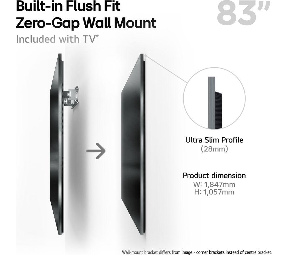 LG G5 83" OLED evo AI 4K HDR Smart TV 2025 (Wall Mount Version) - OLED83G54LW image number 14 of 15
