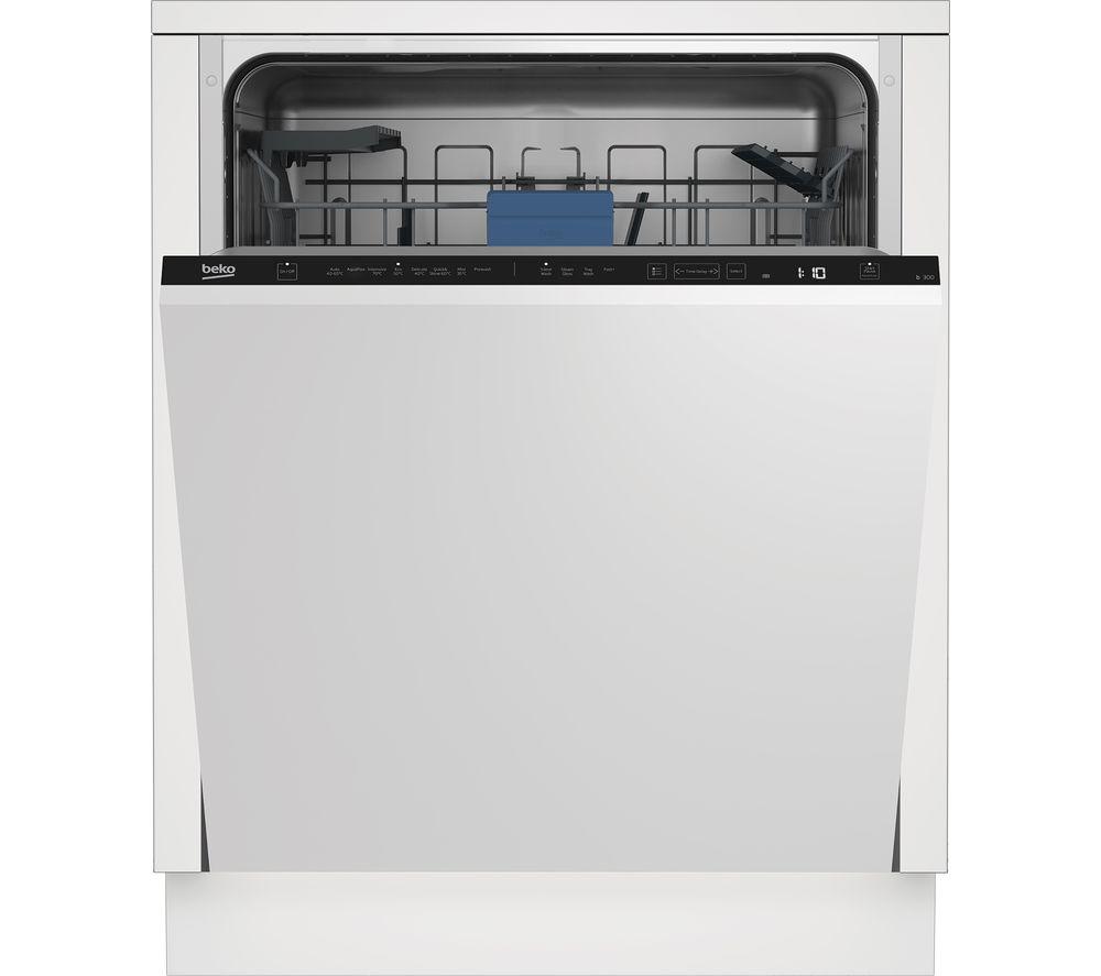 BEKO BDIN38442 Full-size Fully Integrated Dishwasher, White