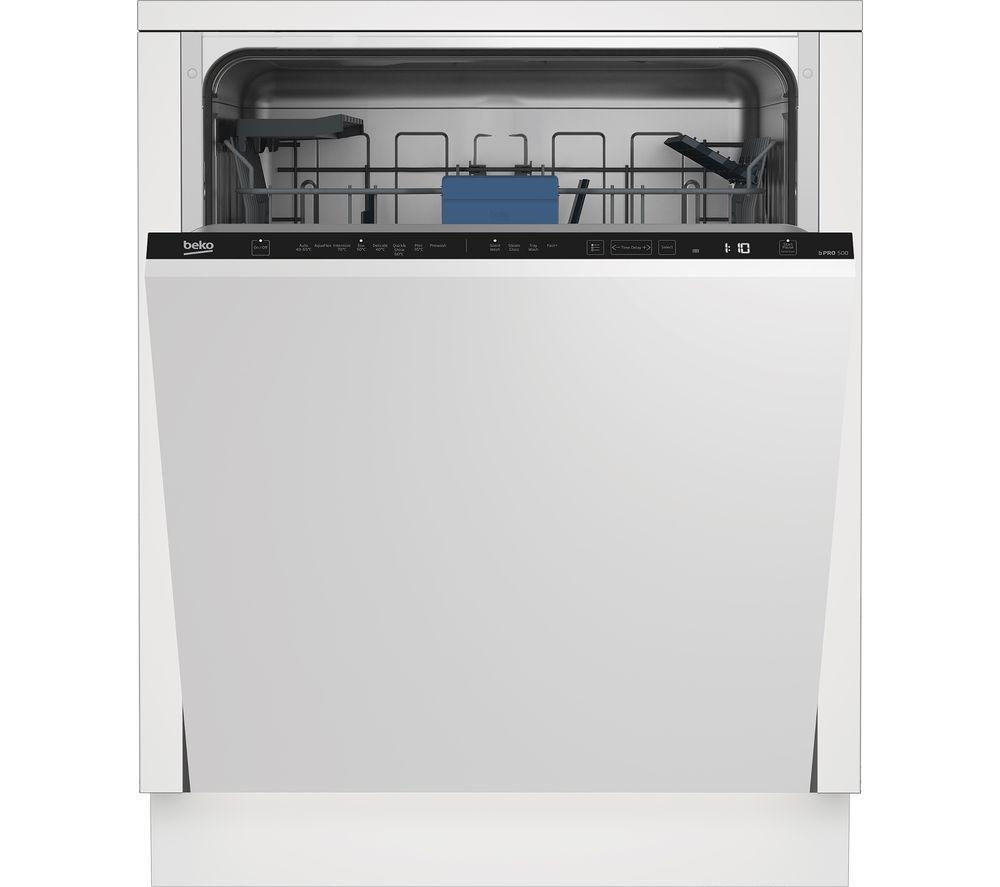 BEKO BDIN38451 Full-size Fully Integrated Dishwasher, White