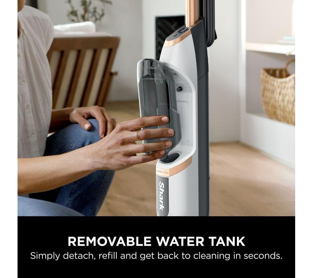 SHARK SteamSpot S2001UK Steam Mop - White image number 2 of 10