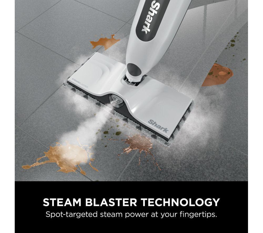 SHARK SteamSpot S2001UK Steam Mop - White image number 3 of 10