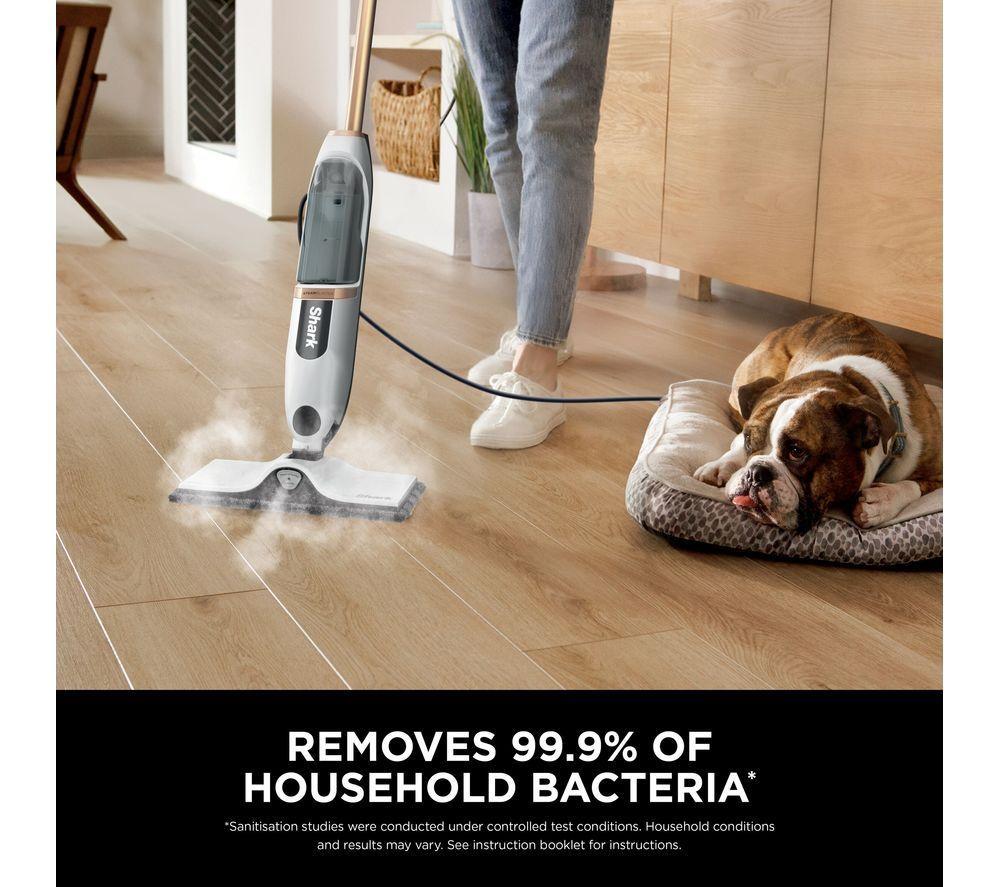 SHARK SteamSpot S2001UK Steam Mop - White image number 4 of 10