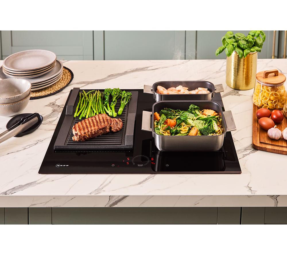 NEFF N70 T66FHX4L0 60 cm Electric Induction Smart Hob - Black image number 2 of 19