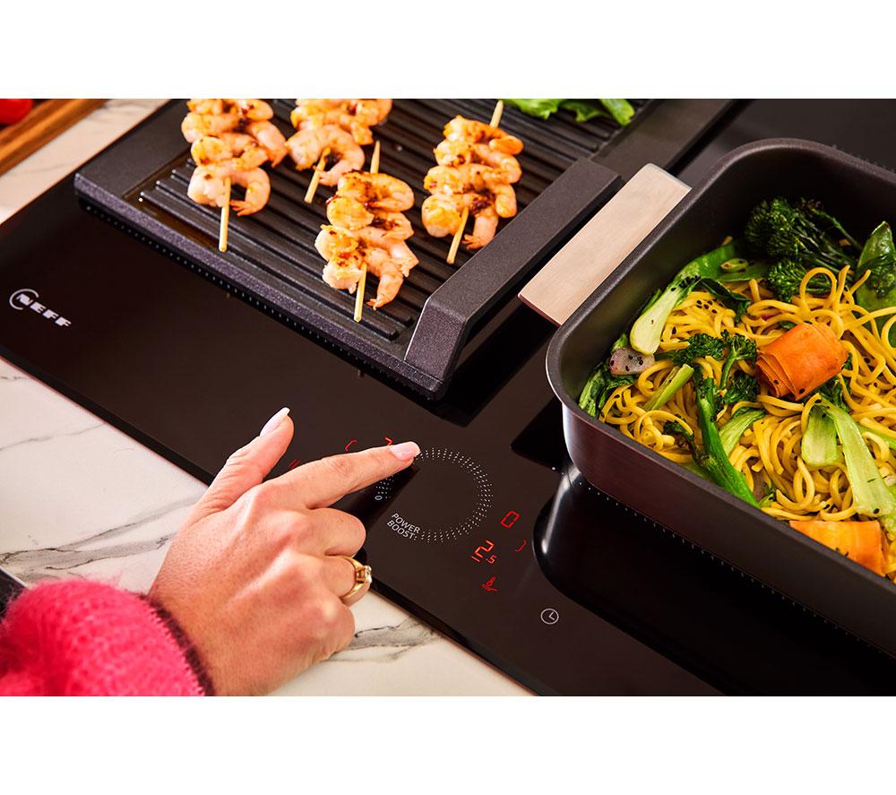 NEFF N70 T66FHX4L0 60 cm Electric Induction Smart Hob - Black image number 4 of 19