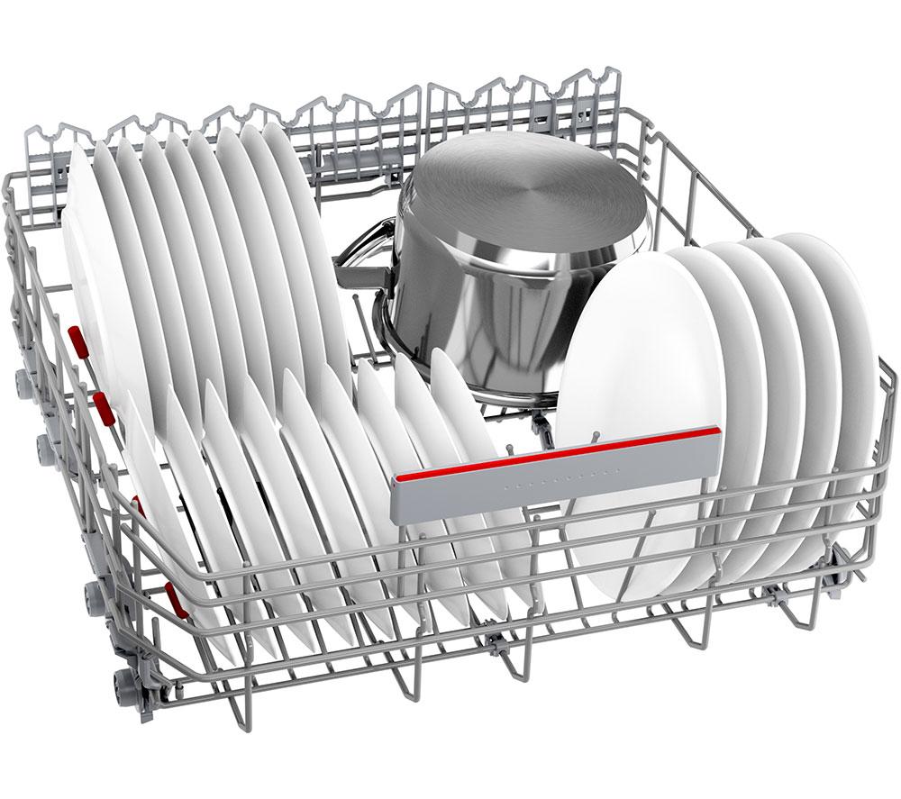 BOSCH Series 6 PerfectDry SMS6TCI02G Full-size WiFi-enabled Dishwasher - Brushed Steel image number 12 of 16