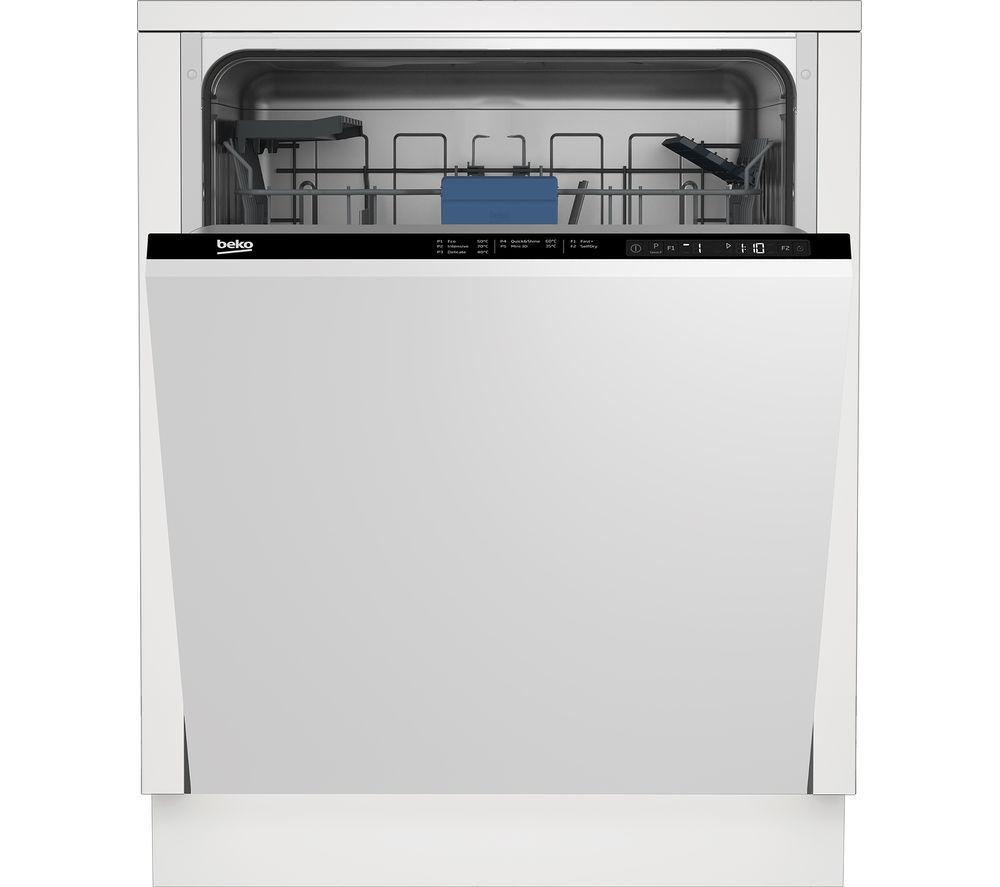 BEKO BDIN25440 Full-size Fully Integrated Dishwasher, White