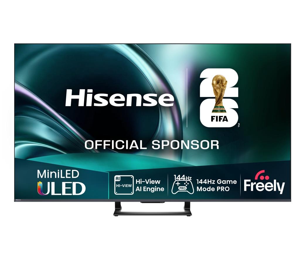 75inch HISENSE 75U7QTUK  Smart 4K Ultra HD HDR Mini LED TV