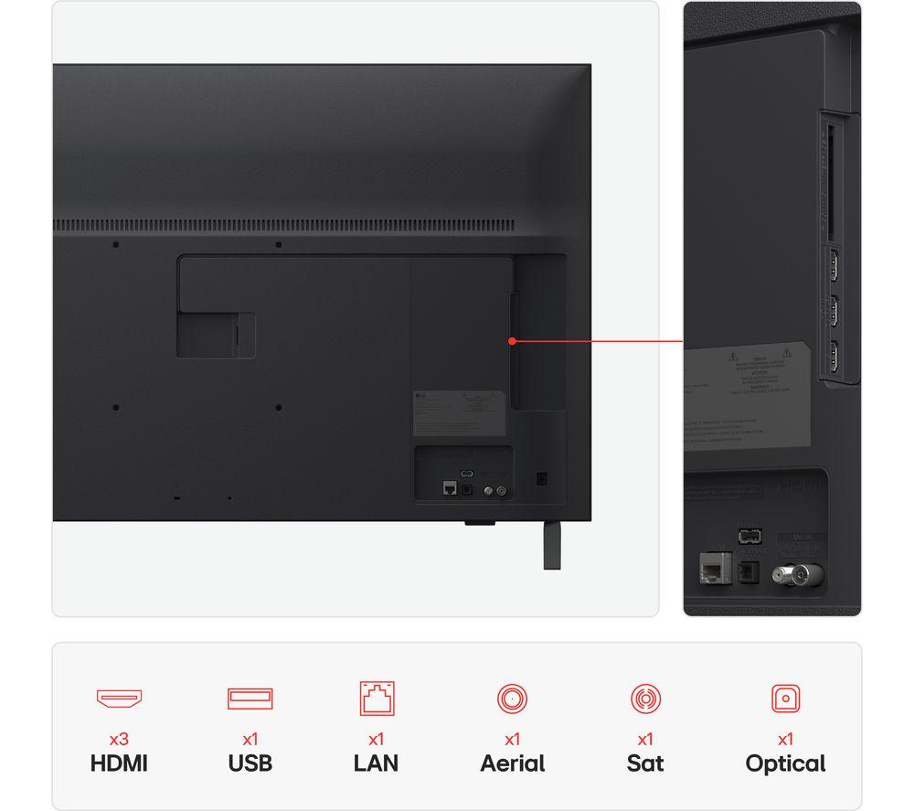 LG UA75 43" LED 4K HDR Smart TV 2025 - 43UA75006LA image number 4 of 12