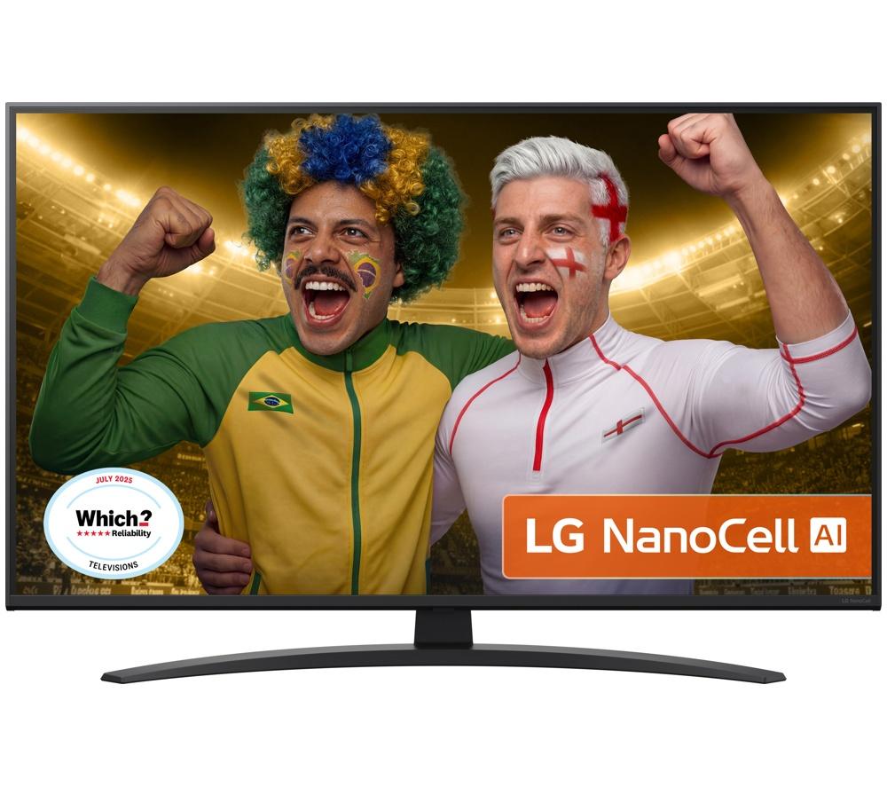 LG NANO81A  NanoCell AI 4K HDR Smart TV 2025 - 43NANO81A6A