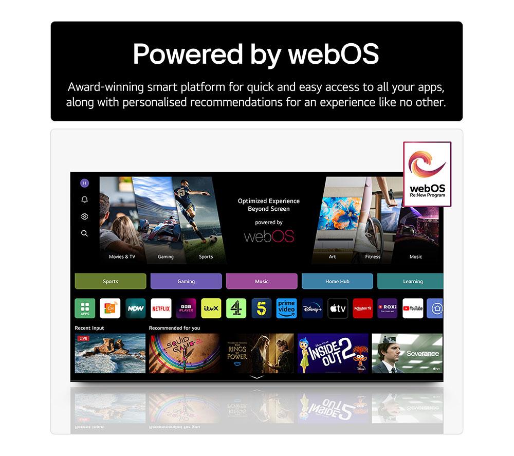 LG NANO81A 55" NanoCell AI 4K HDR Smart TV 2025 - 55NANO81A6A