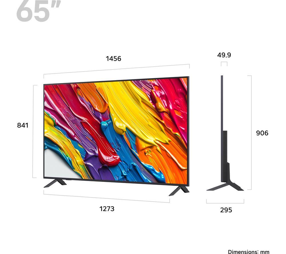 LG QNED82 65" QNED AI 4K HDR Smart TV 2025 - 65QNED82A6B image number 11 of 12