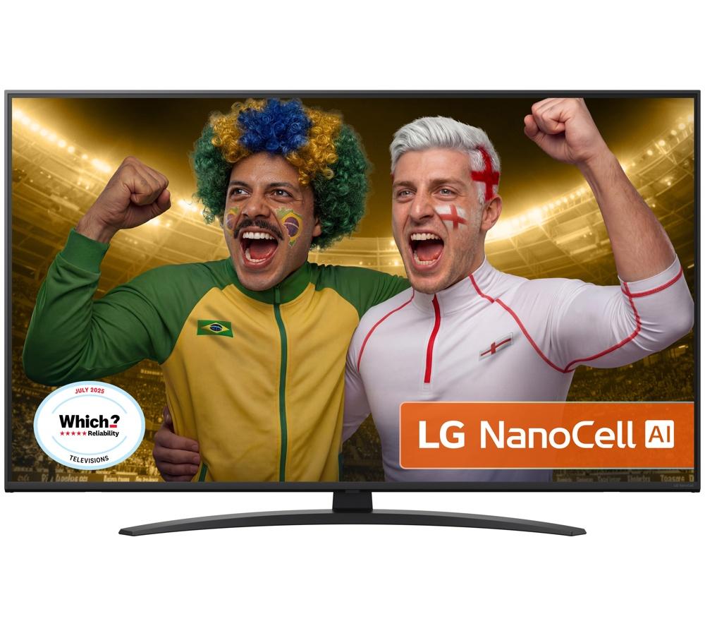 50inch LG NANO81A  NanoCell AI 4K HDR Smart TV 2025 - 50NANO81A6A