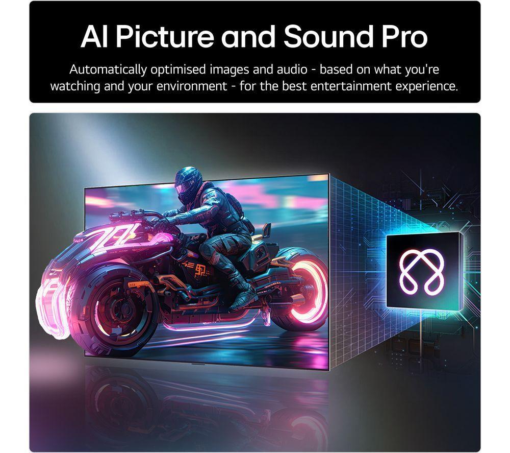LG QNED9MA 65" QNED evo AI Mini LED 4K HDR True Wireless Smart TV 2025 - 65QNED9MA6B image number 16 of 25