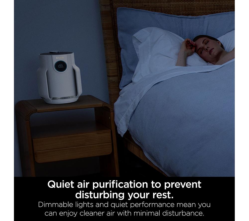 SHARK NeverChange5 HP072UK Mini Air Purifier - White image number 4 of 12