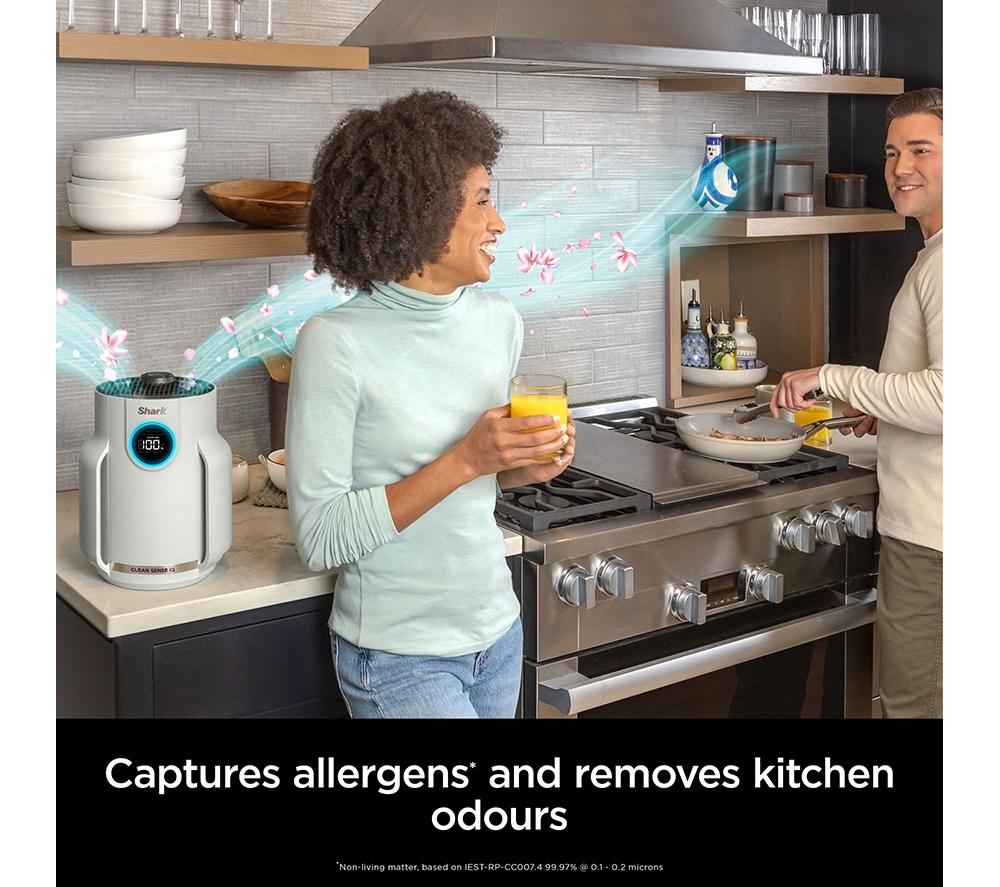 SHARK NeverChange5 HP072UK Mini Air Purifier - White image number 6 of 12
