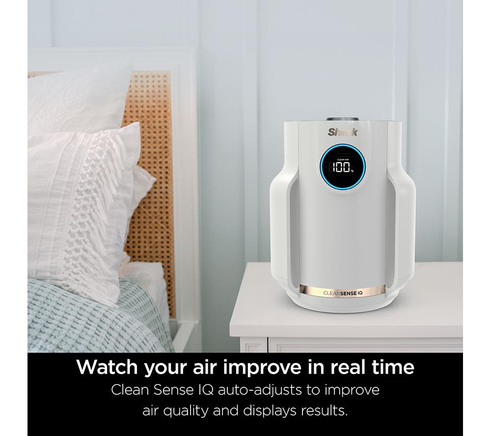 SHARK NeverChange5 HP072UK Mini Air Purifier - White image number 9 of 12