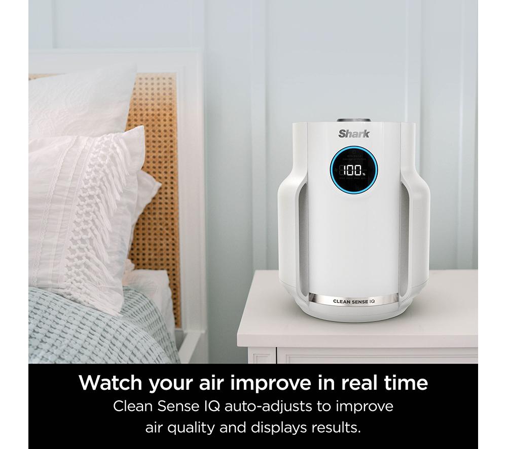SHARK NeverChange5 HP072UK Mini Air Purifier - White image number 11 of 12