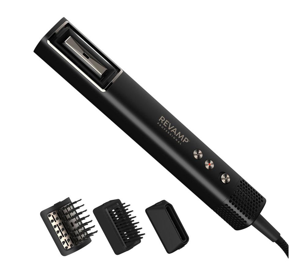 REVAMP HydroShine Air Compact 3-in-1 Pro Styler - Black image number 8 of 8