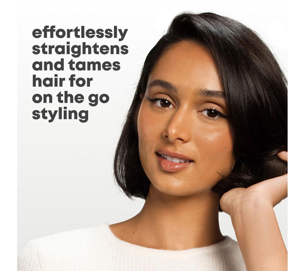 REVAMP Straight & Go Ionic Cordless Straightening & Smoothing Hot Brush - Black & Gold image number 4 of 8