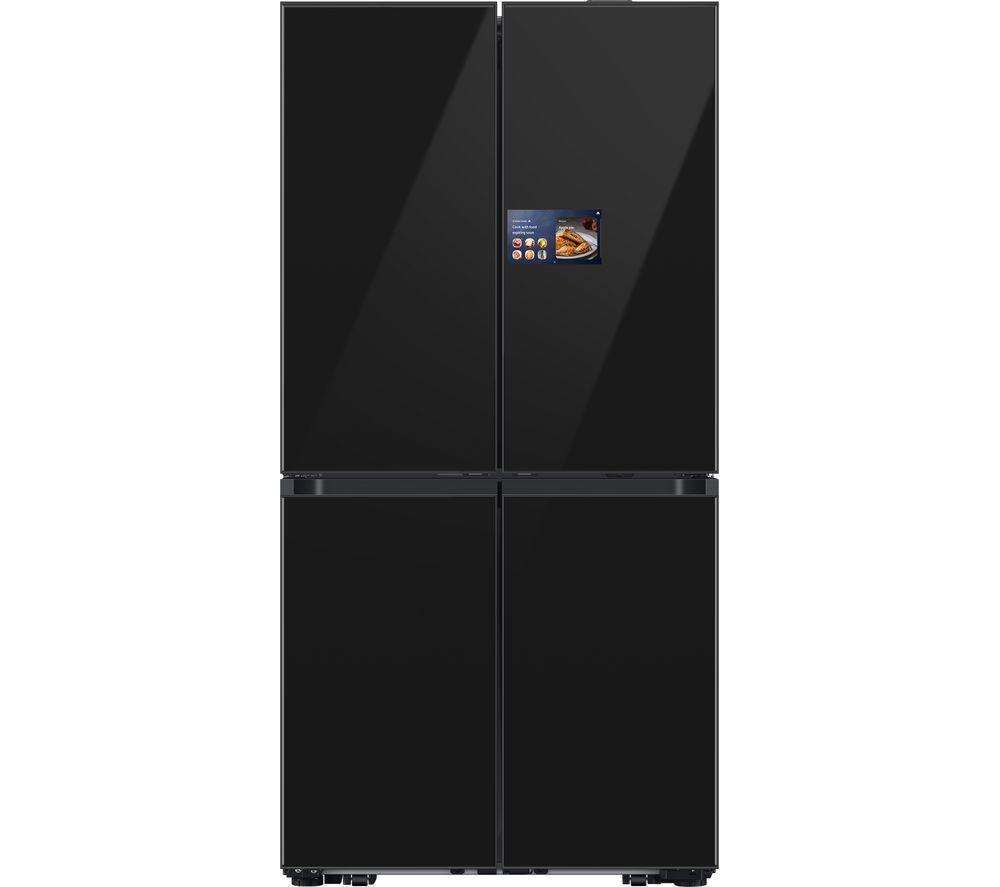 SAMSUNG Bespoke AI Series 9 RM90F67CECEU Smart Fridge Freezer – Black, Black