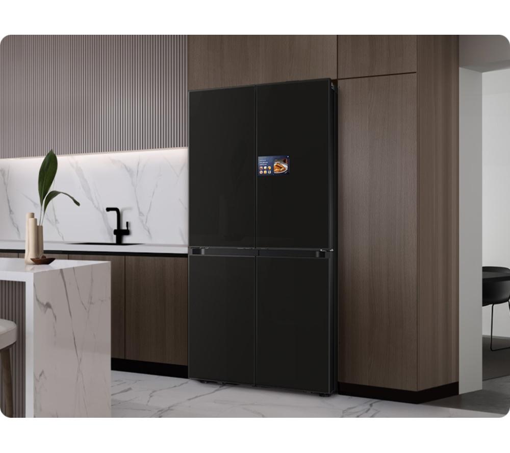 SAMSUNG Bespoke AI Series 9 RM90F67CECEU Smart Fridge Freezer - Black image number 9 of 11