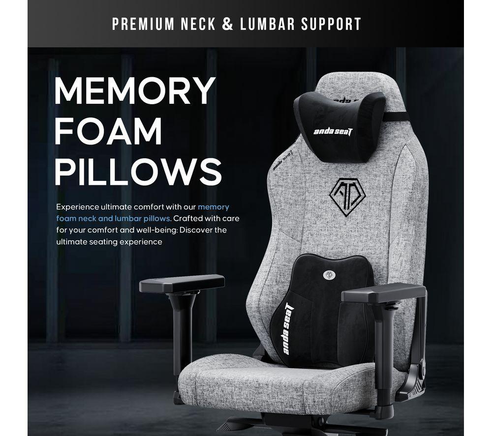 ANDASEAT Phantom Series Gaming Chair - XL, Grey image number 4 of 11