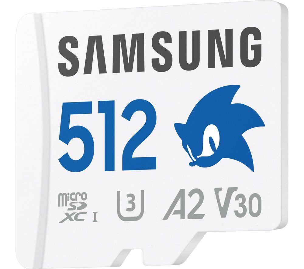 SAMSUNG Sonic Pro Plus V30 microSD Memory Card - 512 GB image number 2 of 3