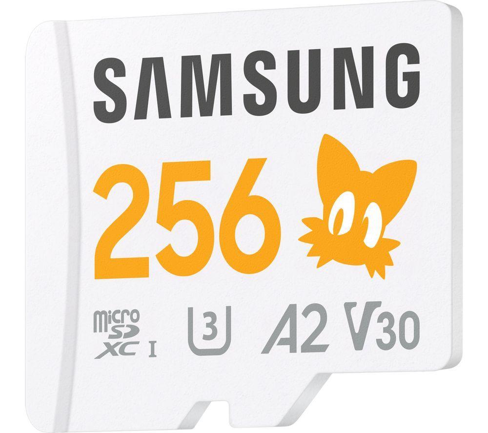SAMSUNG Sonic Pro Plus V30 microSD Memory Card - 256 GB image number 3 of 3