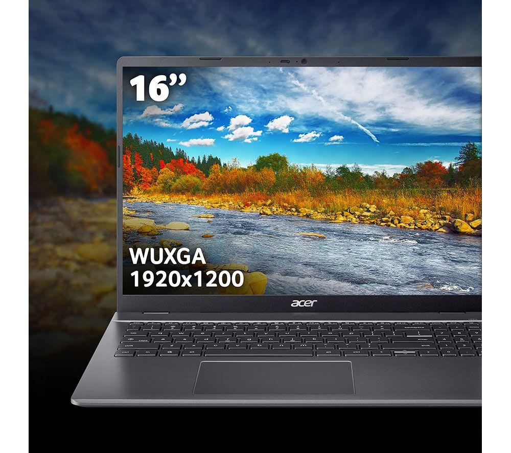 ACER 516 16" Chromebook Plus - Intel&reg; Core&trade; i5, 256 GB SSD, Grey image number 12 of 17