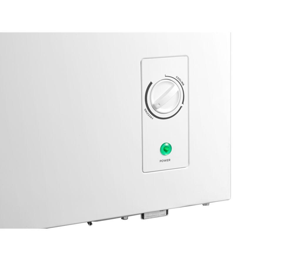 LOGIK L145CFW25 Chest Freezer - White image number 2 of 5