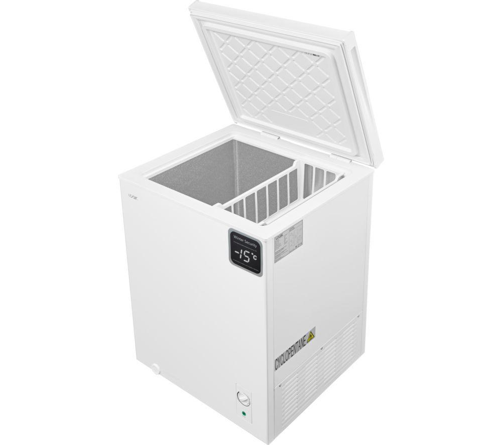 LOGIK L145CFW25 Chest Freezer - White image number 4 of 5