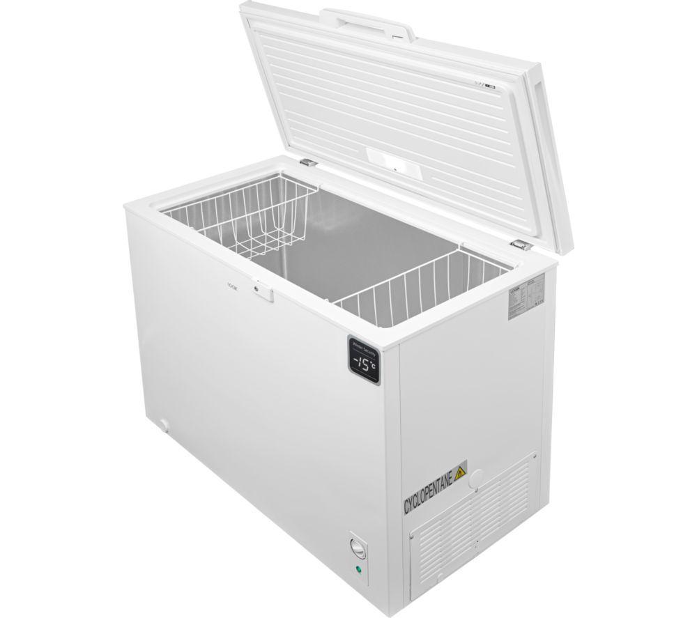 Buy LOGIK L293CFW25 Chest Freezer - White | Currys